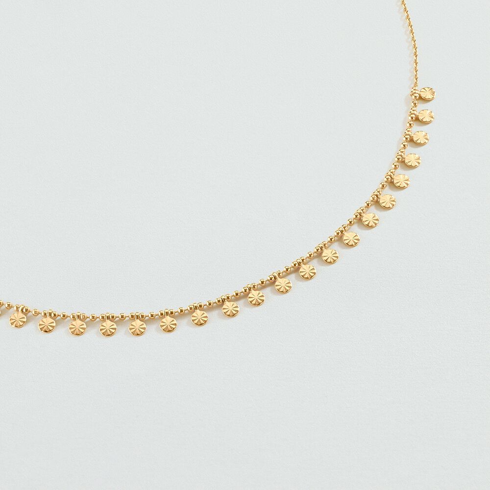 Collier ras du cou ARIEL - Cristal / Doré - Colliers fantaisie  | Agatha