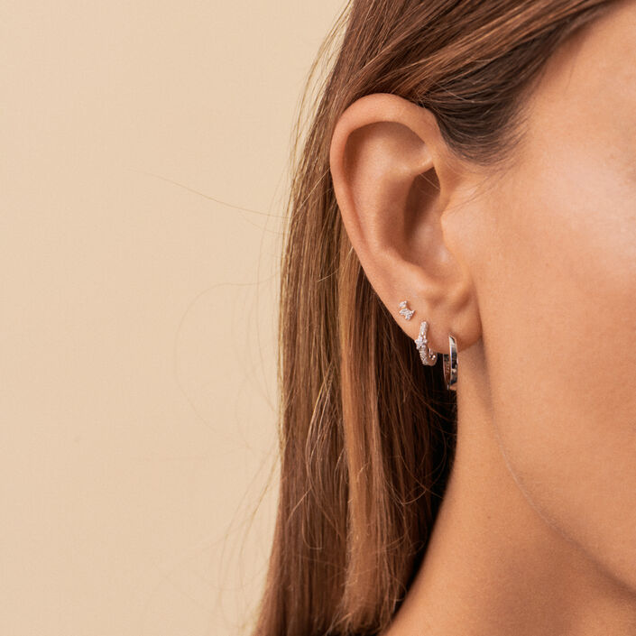 Piercing puce MASCOTTE - Argenté / Doré - Piercings  | Agatha