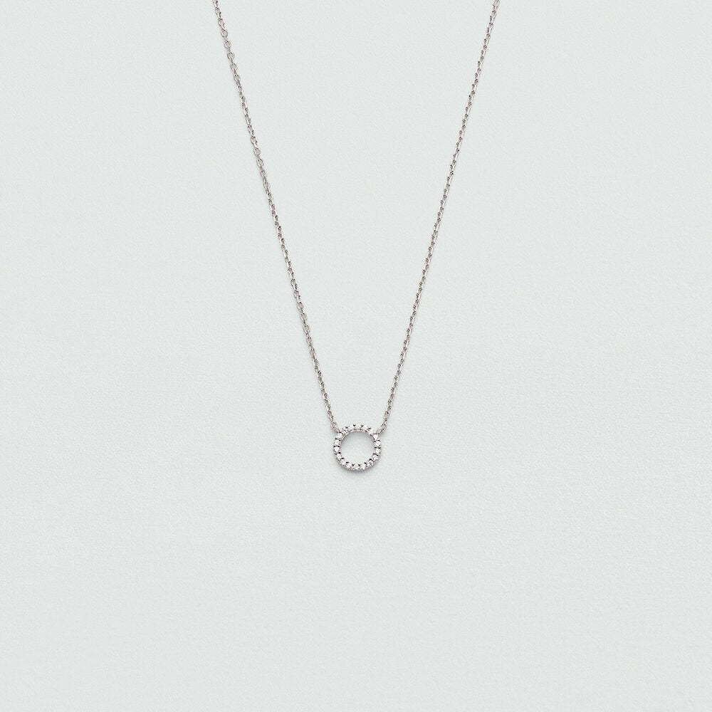 Collier ras du cou RONDOU - Cristal / Argenté - Colliers fantaisie  | Agatha