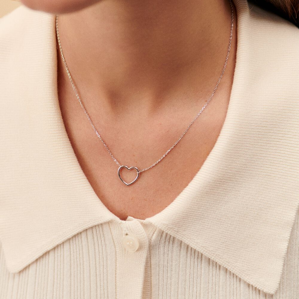 Collier ras du cou FILCOEUR - Argenté - Colliers fantaisie  | Agatha