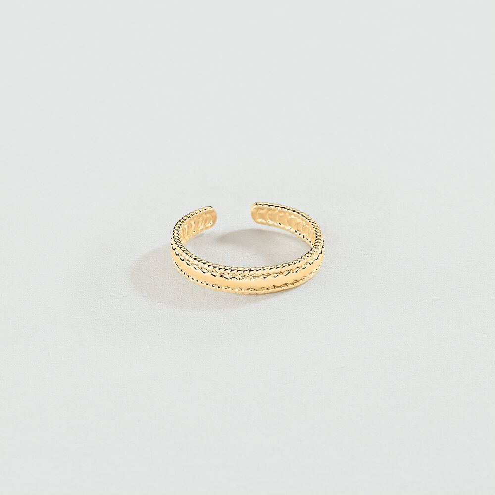Bague ajustable ADELINE - Doré - Bagues ajustables  | Agatha