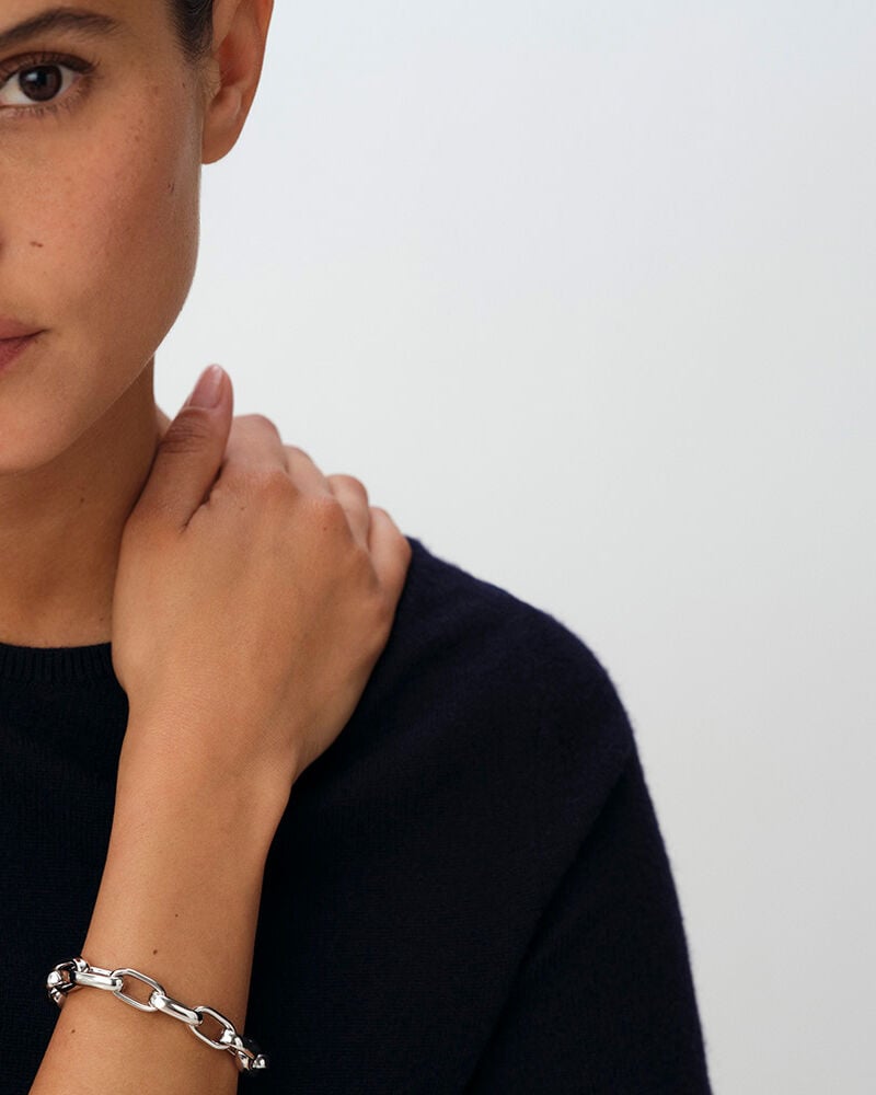 Bracelet souple RUE DE SEINE - Argenté - Bracelets souples  | Agatha Bracelet souple RUE DE SEINE - Argenté - Bracelets souples  | Agatha