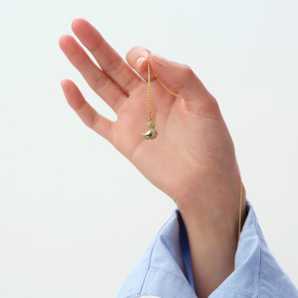 Pendentif TALISMANS - Cristal / Doré - Nouveautés  | Agatha