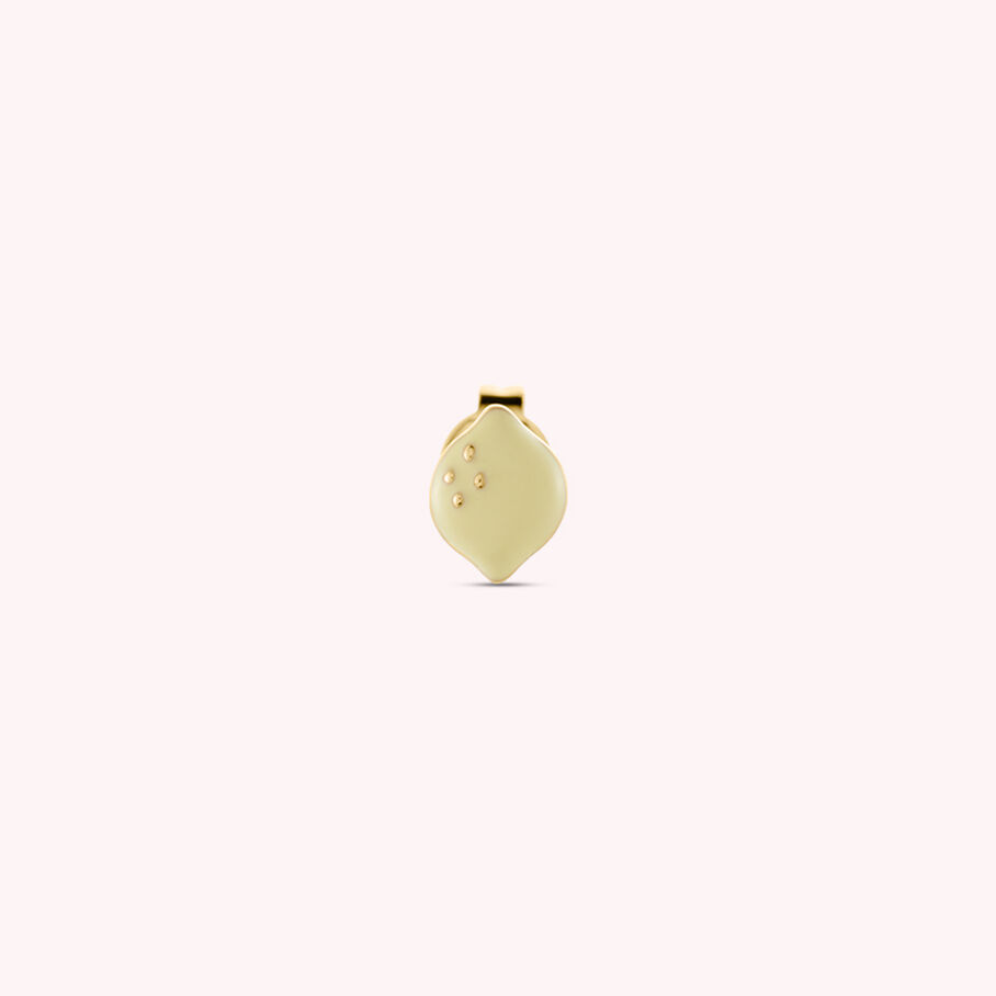 Piercing puce MIX & MATCH - Jaune / Doré - Piercings  | Agatha