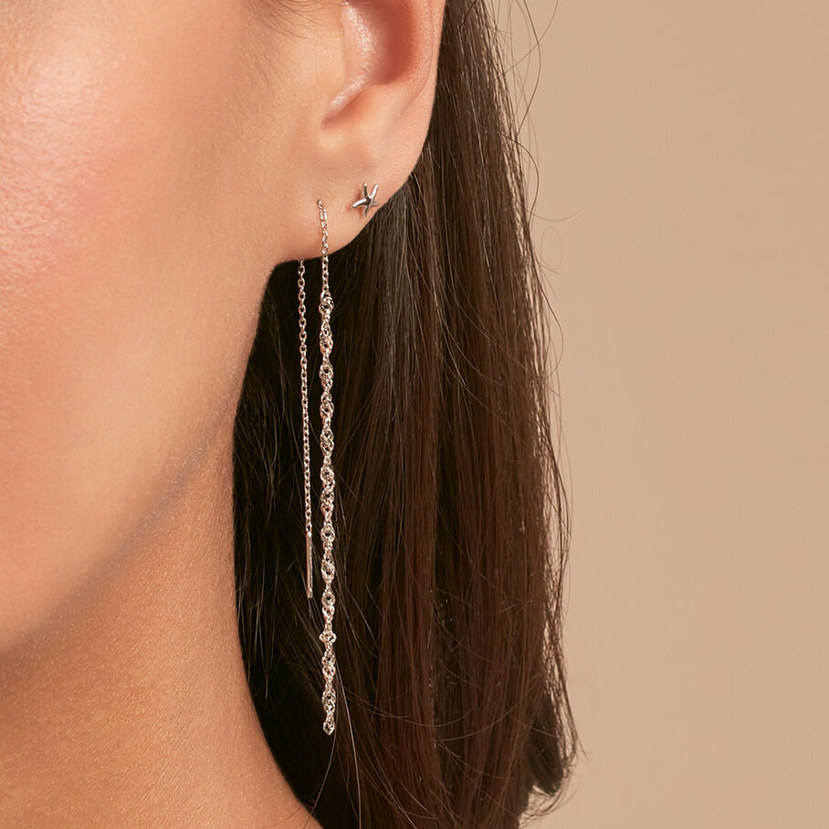 Piercing puce TWISTED - Argenté - Piercings  | Agatha