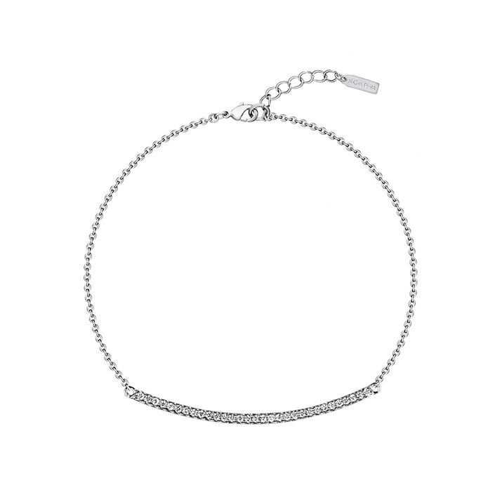 Bracelet souple PRECIOUS - Cristal / Argenté - Bracelets  | Agatha