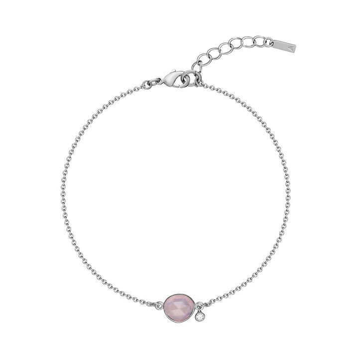 Bracelet souple HAIKU - Quartz Rose - Bracelets  | Agatha